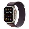 Apple Watch Ultra 2 GPS + Cellular, 49mm Titanium Case with Indigo Alpine Loop - Medium