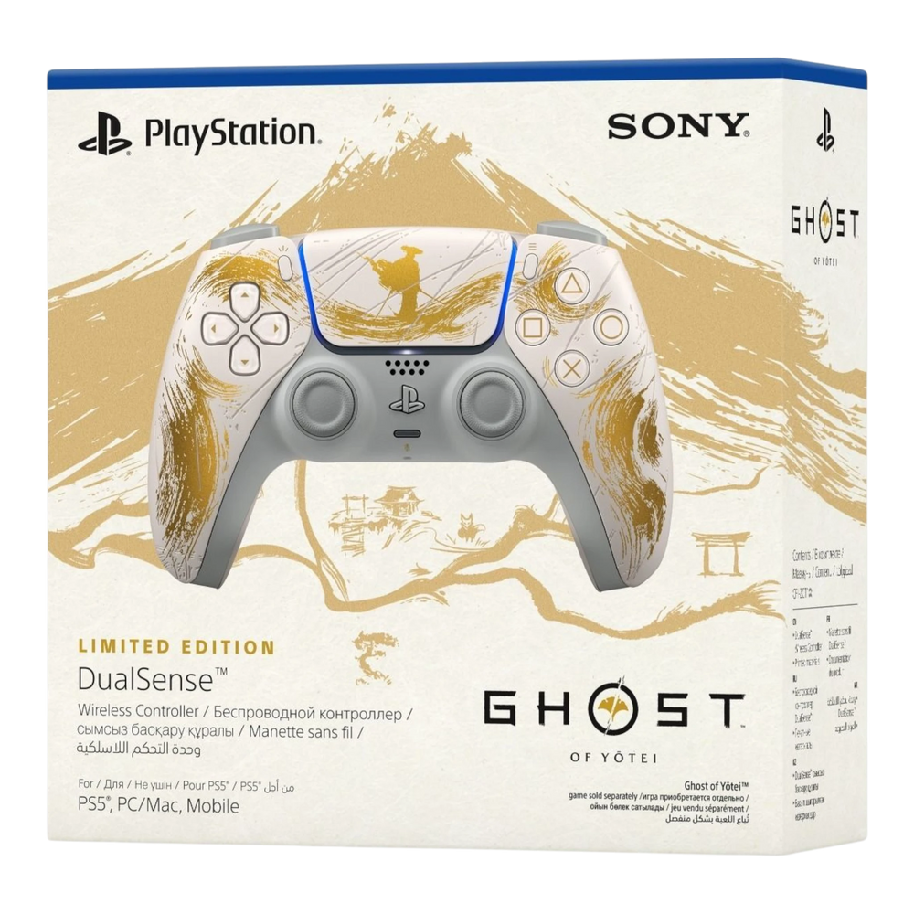 Buy DualSense Ghost of Yotei Gold Limited Edition UAE | alAsil