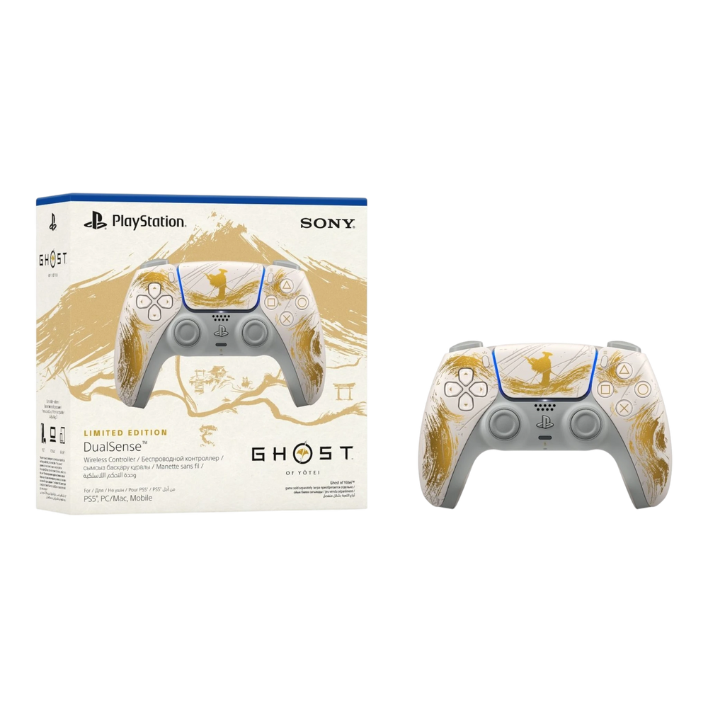 Buy DualSense Ghost of Yotei Gold Limited Edition UAE | alAsil