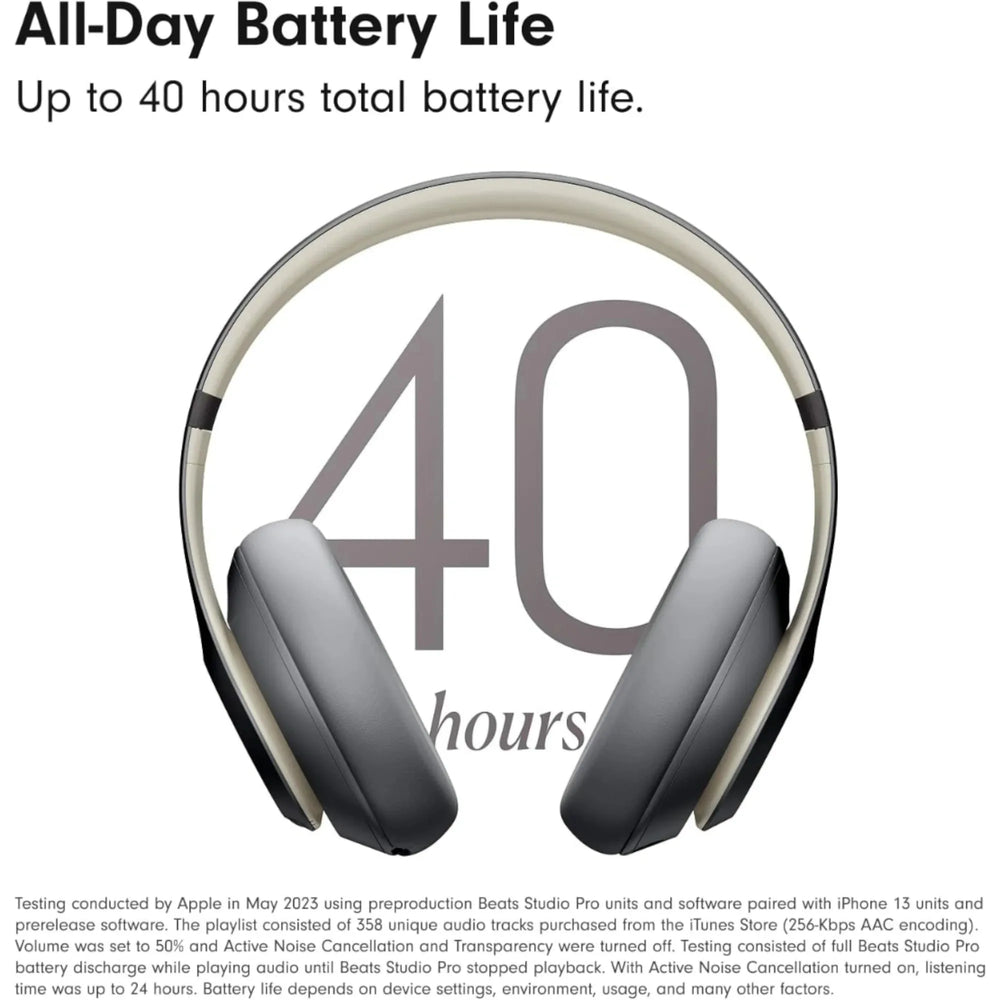 Beats Studio Pro Wireless Headphones — Sand Gray 45676e-4.myshopify.com Apple Beats Studio Pro Wireless Headphones — Sand Gray 45676e-4.myshopify.com Apple