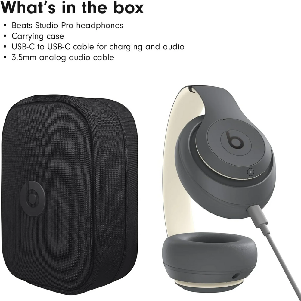 Beats Studio Pro Wireless Headphones — Sand Gray 45676e-4.myshopify.com Apple Beats Studio Pro Wireless Headphones — Sand Gray 45676e-4.myshopify.com Apple