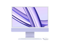 iMac (All In One) 24-inch (2021) MGPP3 - M1 chip 8-Core CPU 8-Core GPU 8GB Unified Memory 256GB SSD Storage, Purple