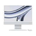 iMac (All In One) 24-inch (2023) MQRJ3 - M3 chip 8-Core CPU 10-Core GPU 8GB Unified Memory 256GB SSD Storage, Silver