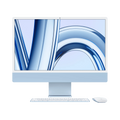 iMac (All In One) 24-inch (2023) - M3 chip 8-Core CPU 10-Core GPU 8GB Unified Memory 256GB SSD Storage, Blue - Z19K0001A