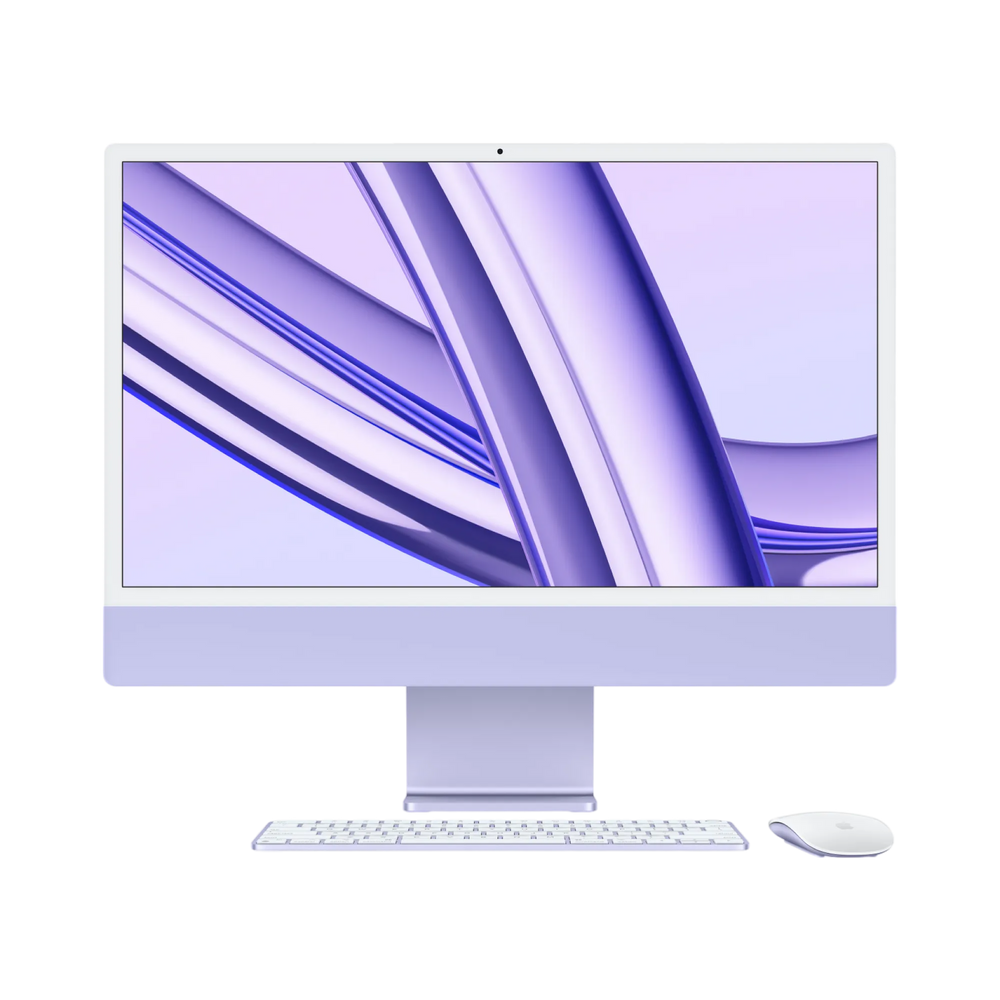 iMac (All In One) 24-inch (2023) MQRV3 - M3 chip 8-Core CPU 10-Core GPU 8GB Unified Memory 256GB SSD Storage, Purple - alAsil iMac (All In One) 24-inch (2023) MQRV3 - M3 chip 8-Core CPU 10-Core GPU 8GB Unified Memory 256GB SSD Storage, Purple 45676e-4.myshopify.com Apple iMac (All In One) 24-inch (2023) MQRV3 - M3 chip 8-Core CPU 10-Core GPU 8GB Unified Memory 256GB SSD Storage, Purple 45676e-4.myshopify.com Apple