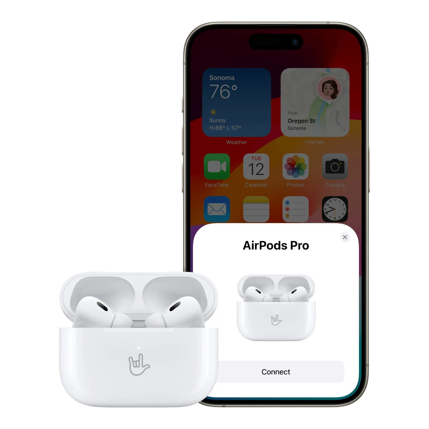 AirPods Pro 2 Lightning pairing with iPhone