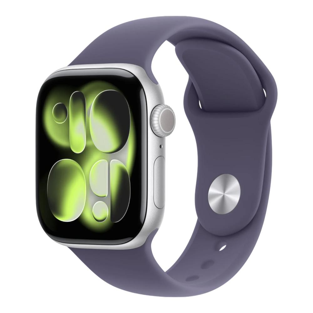 Apple Watch Series 11 GPS, 42mm Silver Aluminum Case with Purple Fog Sport Band - M/L 45676e-4.myshopify.com Apple Apple Watch Series 11 GPS, 42mm Silver Aluminum Case with Purple Fog Sport Band - M/L 45676e-4.myshopify.com Apple