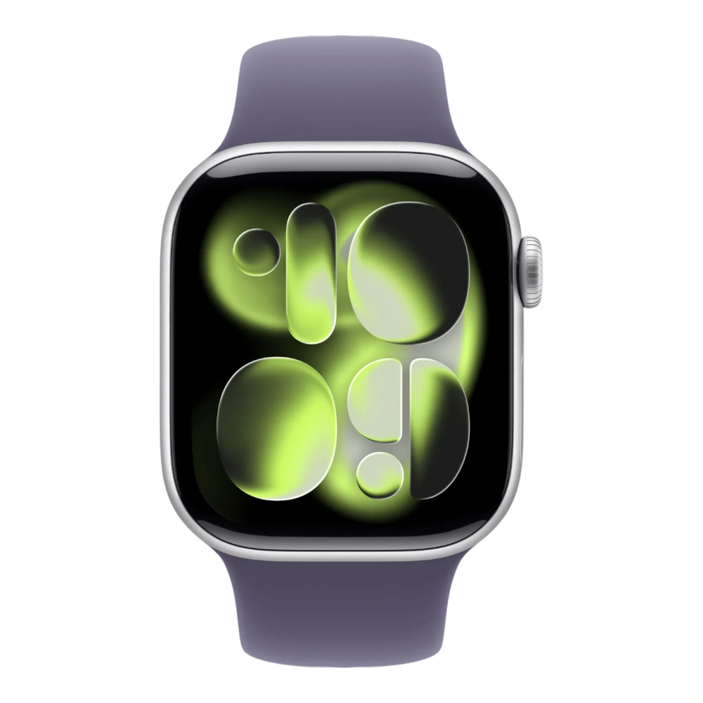 Apple Watch Series 11 GPS, 42mm Silver Aluminum Case with Purple Fog Sport Band - S/M 45676e-4.myshopify.com Apple Apple Watch Series 11 GPS, 42mm Silver Aluminum Case with Purple Fog Sport Band - S/M 45676e-4.myshopify.com Apple