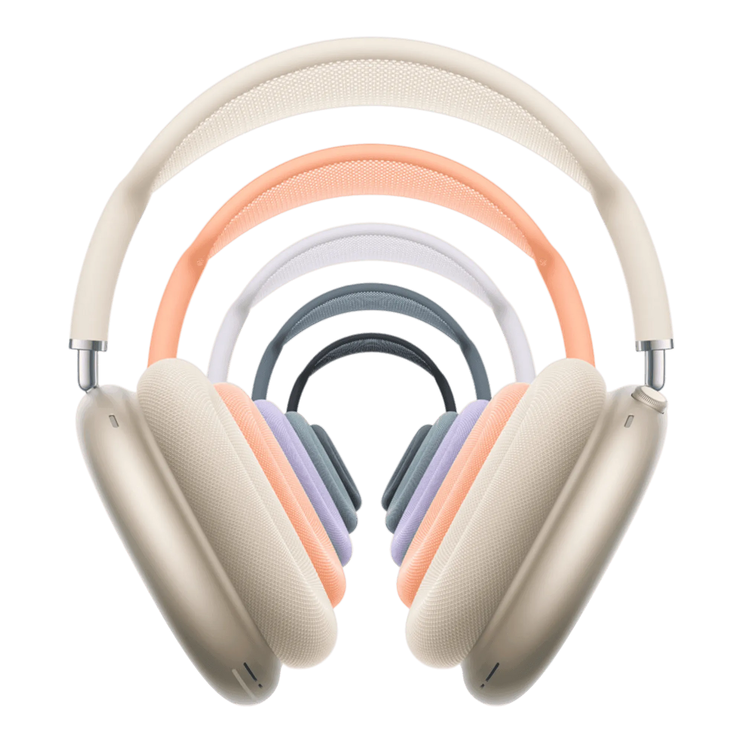 AirPods Max Starlight USB-C all colors lineup