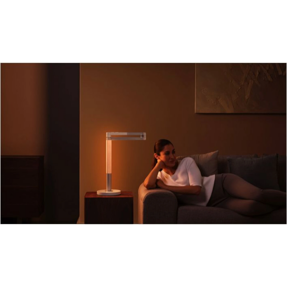 Dyson Solarcycle Morph Desk Light, Black/Black lifestyle