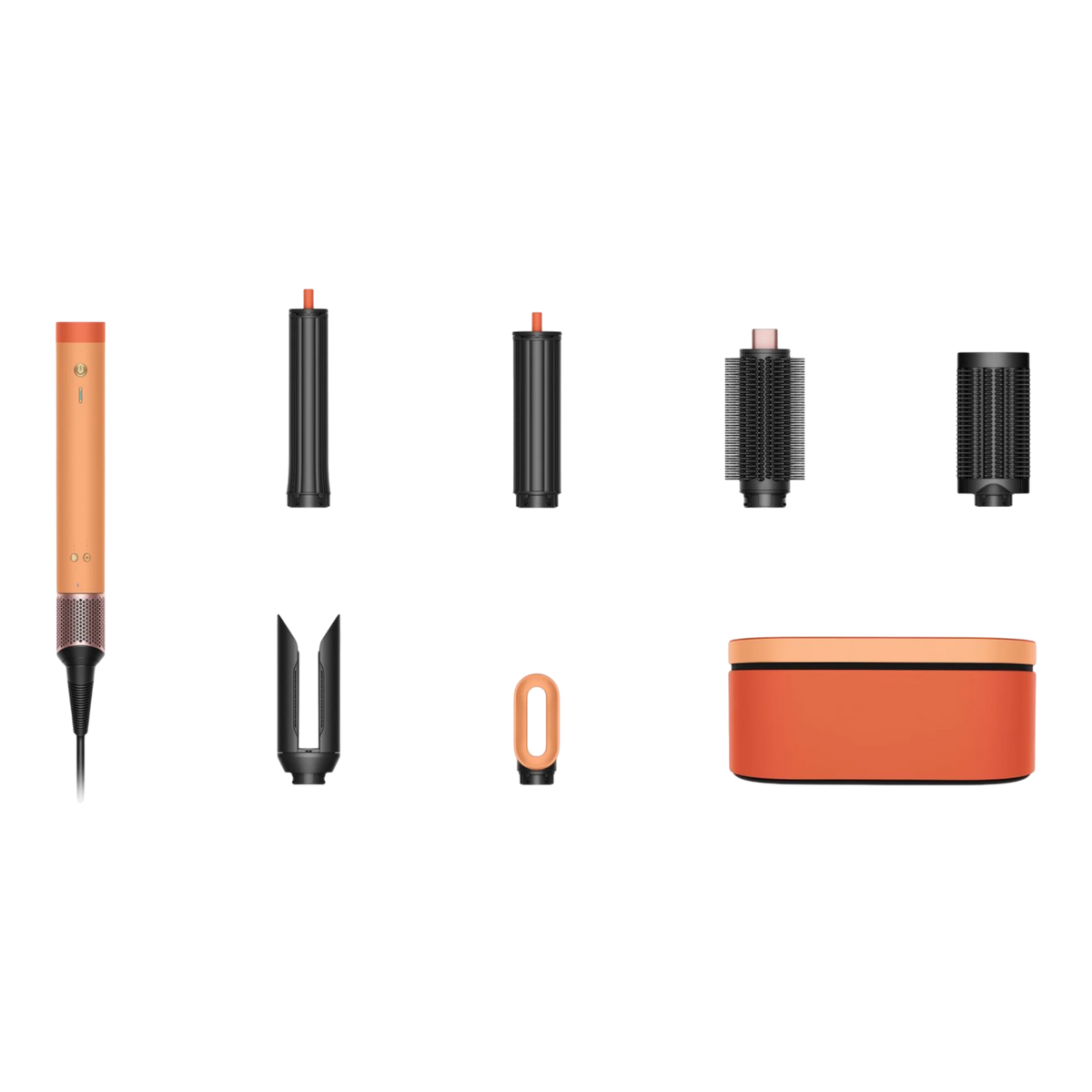 Dyson Airwrap Co-anda 2x multi-styler Straight+Wavy, Ceramic apricot/Topaz with attachments