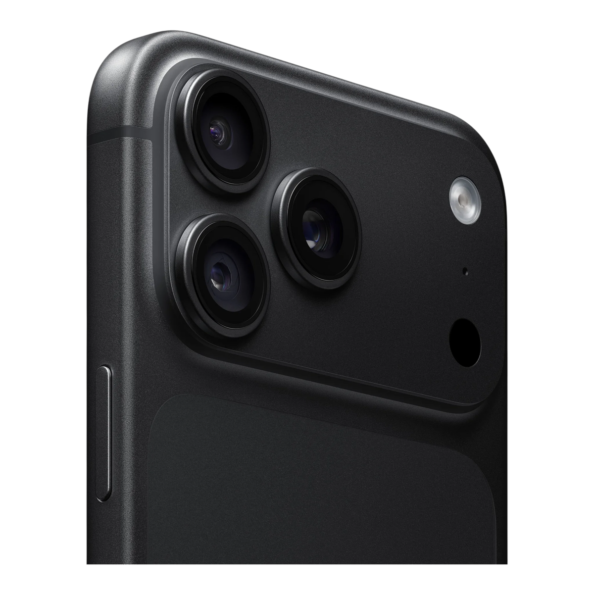 Apple iPhone 18 Pro Max Black — camera close-up