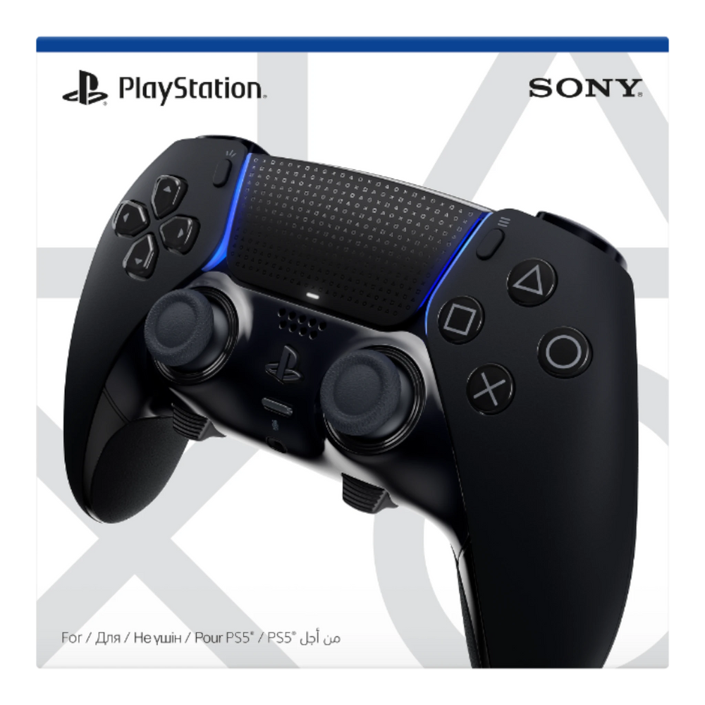 Buy DualSense Edge Midnight Black Wireless Controller UAE | alAsil