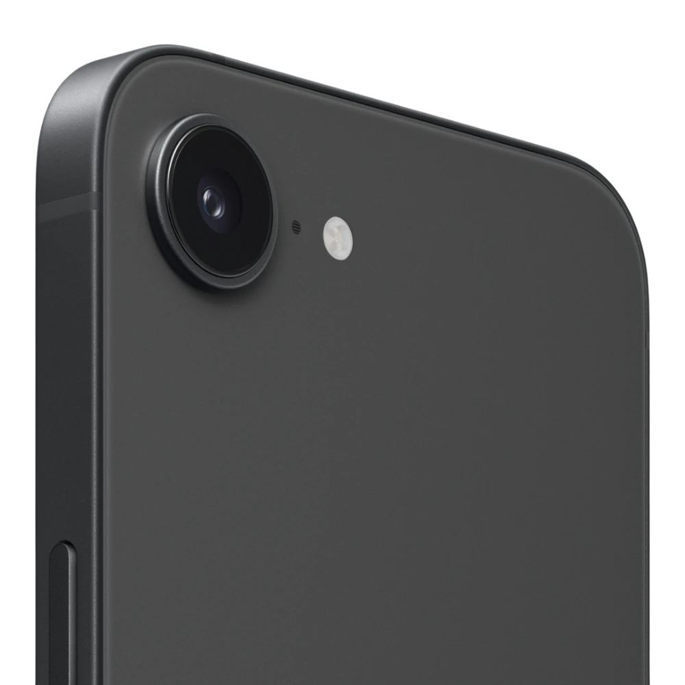 iPhone 17e Black - 48MP Fusion Camera, A19 Chip, 6.1-inch OLED