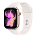 Apple Watch Series 11 GPS, 42mm Rose Gold Aluminum Case with Light Blush Sport Band - S/M