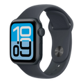 Apple Watch SE 3 GPS, 40mm Midnight Aluminum Case with Midnight Sport Band - M/L