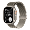 Apple Watch Ultra 3 GPS + Cellular, 49mm Natural Titanium Case with Natural Titanium Milanese Loop - Small