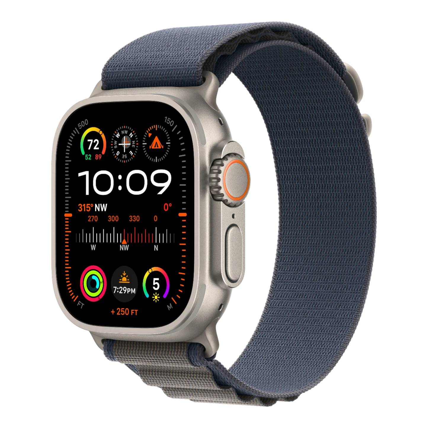 Apple Watch Ultra 2 GPS + Cellular, 49mm Titanium Case with Blue Alpine Loop - Large - alAsil Apple Watch Ultra 2 GPS + Cellular, 49mm Titanium Case with Blue Alpine Loop - Large 45676e-4.myshopify.com Apple
