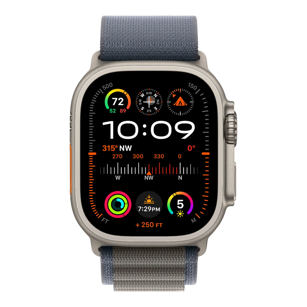 Apple Watch Ultra 2 GPS + Cellular, 49mm Titanium Case with Blue Alpine Loop - Large - alAsil Apple Watch Ultra 2 GPS + Cellular, 49mm Titanium Case with Blue Alpine Loop - Large 45676e-4.myshopify.com Apple