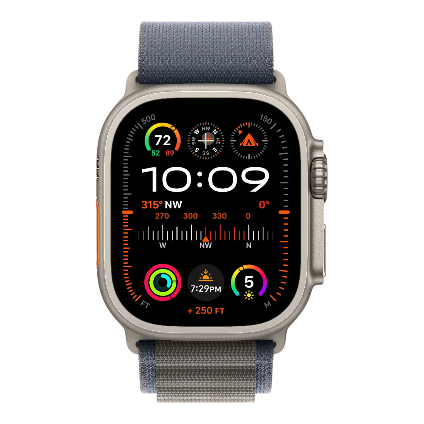 Apple Watch Ultra 2 GPS + Cellular, 49mm Titanium Case with Blue Alpine Loop - Large - alAsil Apple Watch Ultra 2 GPS + Cellular, 49mm Titanium Case with Blue Alpine Loop - Large 45676e-4.myshopify.com Apple
