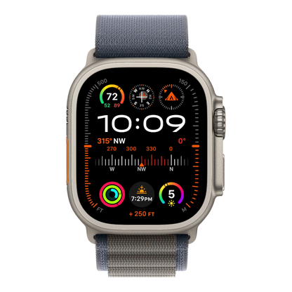Apple Watch Ultra 2 GPS + Cellular, 49mm Titanium Case with Blue Alpine Loop - Large - alAsil Apple Watch Ultra 2 GPS + Cellular, 49mm Titanium Case with Blue Alpine Loop - Large 45676e-4.myshopify.com Apple