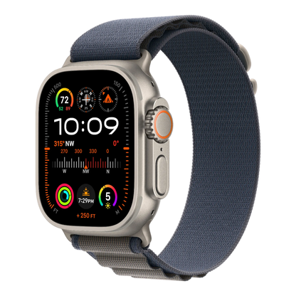 Apple Watch Ultra 2 GPS + Cellular, 49mm Titanium Case with Blue Alpine Loop - Medium - alAsil Apple Watch Ultra 2 GPS + Cellular, 49mm Titanium Case with Blue Alpine Loop - Medium 45676e-4.myshopify.com Apple Apple Watch Ultra 2 GPS + Cellular, 49mm Titanium Case with Blue Alpine Loop - Medium 45676e-4.myshopify.com Apple