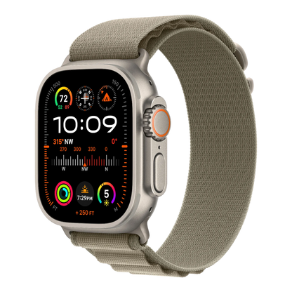 Apple Watch Ultra 2 GPS + Cellular, 49mm Titanium Case with Olive Alpine Loop - Large - alAsil Apple Watch Ultra 2 GPS + Cellular, 49mm Titanium Case with Olive Alpine Loop - Large 45676e-4.myshopify.com Apple Apple Watch Ultra 2 GPS + Cellular, 49mm Titanium Case with Olive Alpine Loop - Large 45676e-4.myshopify.com Apple