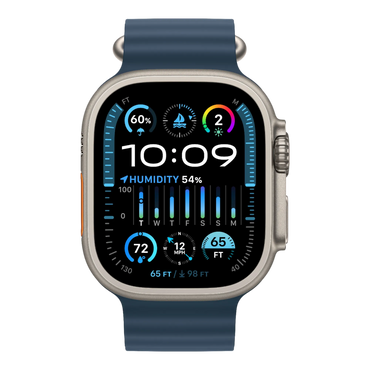 Apple Watch Ultra 2 GPS + Cellular, 49mm Titanium Case with Blue Ocean Band - alAsil Apple Watch Ultra 2 GPS + Cellular, 49mm Titanium Case with Blue Ocean Band 45676e-4.myshopify.com Apple Apple Watch Ultra 2 GPS + Cellular, 49mm Titanium Case with Blue Ocean Band 45676e-4.myshopify.com Apple