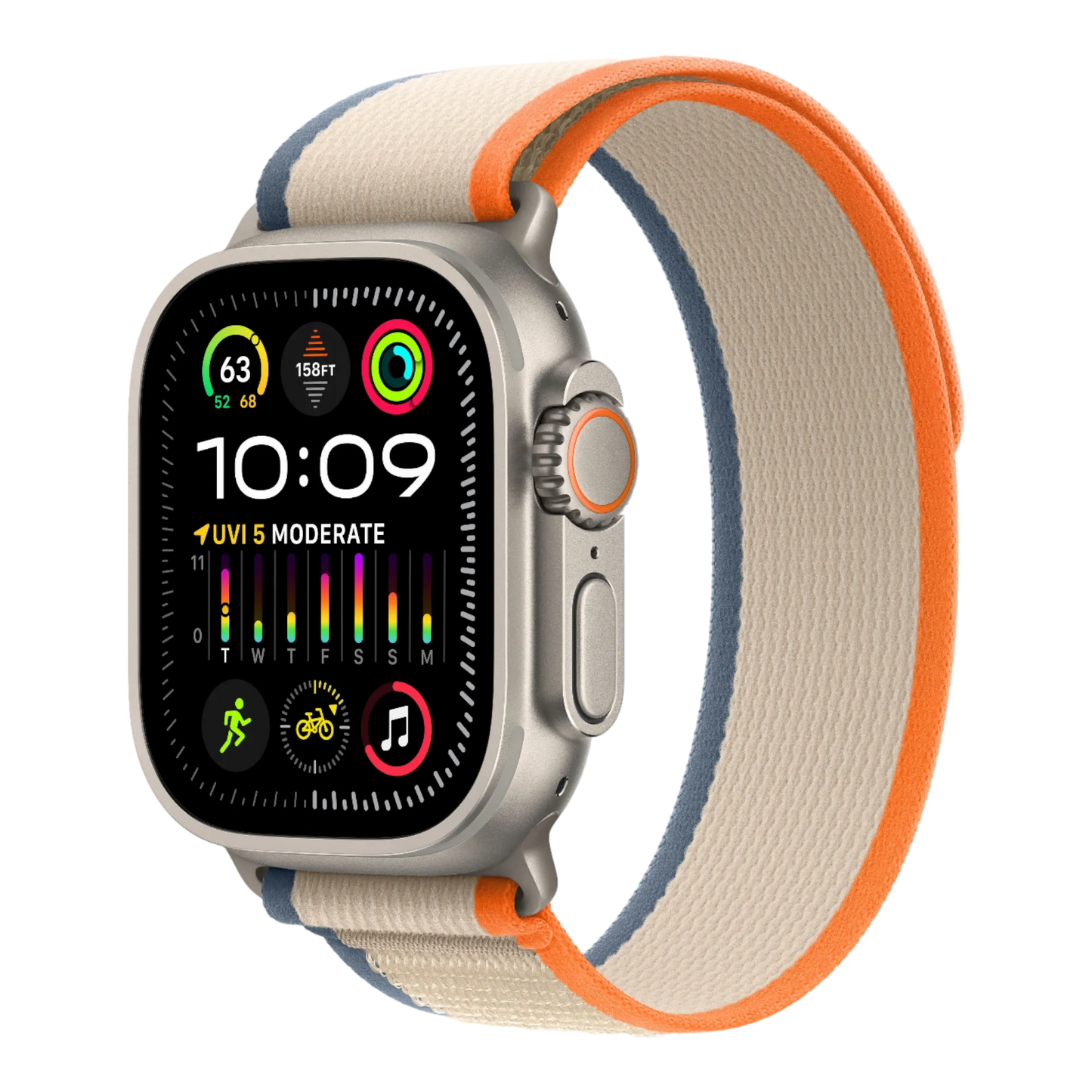 Apple Watch Ultra 2 GPS + Cellular, 49mm Titanium Case with Orange/Beige Trail Loop - M/L - alAsil Apple Watch Ultra 2 GPS + Cellular, 49mm Titanium Case with Orange/Beige Trail Loop - M/L 45676e-4.myshopify.com Apple Apple Watch Ultra 2 GPS + Cellular, 49mm Titanium Case with Orange/Beige Trail Loop - M/L 45676e-4.myshopify.com Apple