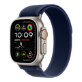 Apple Watch Ultra 2 GPS + Cellular, 49mm Natural Titanium Case with Blue Trail Loop - M/L