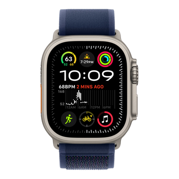 Apple Watch Ultra 2 GPS + Cellular, 49mm Natural Titanium Case with Blue Trail Loop - M/L - alAsil Apple Watch Ultra 2 GPS + Cellular, 49mm Natural Titanium Case with Blue Trail Loop - M/L 45676e-4.myshopify.com Apple Apple Watch Ultra 2 GPS + Cellular, 49mm Natural Titanium Case with Blue Trail Loop - M/L 45676e-4.myshopify.com Apple