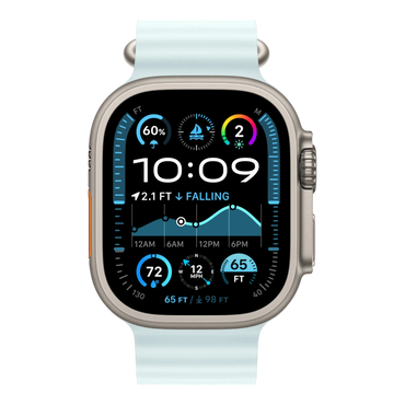 Apple Watch Ultra 2 GPS + Cellular, 49mm Natural Titanium Case with Ice Blue Ocean Band - alAsil Apple Watch Ultra 2 GPS + Cellular, 49mm Natural Titanium Case with Ice Blue Ocean Band 45676e-4.myshopify.com Apple Apple Watch Ultra 2 GPS + Cellular, 49mm Natural Titanium Case with Ice Blue Ocean Band 45676e-4.myshopify.com Apple