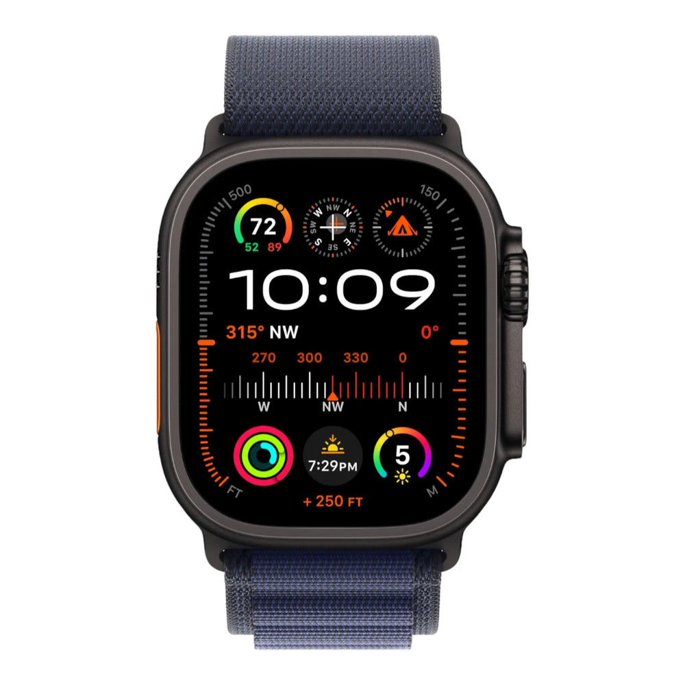 Apple Watch Ultra 2 GPS + Cellular, 49mm Black Titanium Case with Navy Alpine Loop - Medium - alAsil Apple Watch Ultra 2 GPS + Cellular, 49mm Black Titanium Case with Navy Alpine Loop - Medium 45676e-4.myshopify.com Apple Apple Watch Ultra 2 GPS + Cellular, 49mm Black Titanium Case with Navy Alpine Loop - Medium 45676e-4.myshopify.com Apple