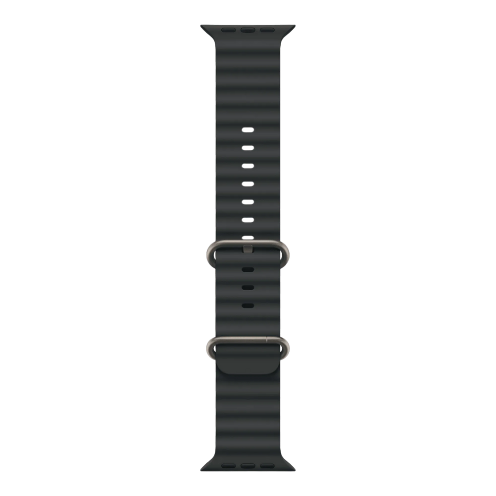 Apple Watch Ultra 2 GPS + Cellular, 49mm Natural Titanium Case with Black Ocean Band - alAsil Apple Watch Ultra 2 GPS + Cellular, 49mm Natural Titanium Case with Black Ocean Band 45676e-4.myshopify.com Apple Apple Watch Ultra 2 GPS + Cellular, 49mm Natural Titanium Case with Black Ocean Band 45676e-4.myshopify.com Apple