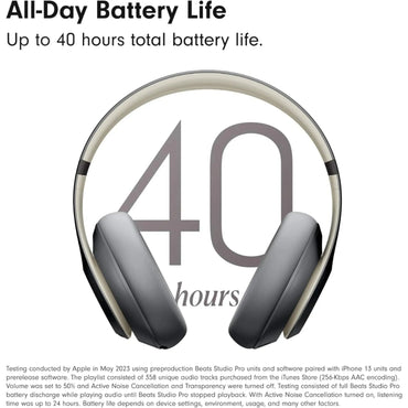 Beats Studio Pro Wireless Headphones —  Sand Gray 45676e-4.myshopify.com Apple Beats Studio Pro Wireless Headphones —  Sand Gray 45676e-4.myshopify.com Apple