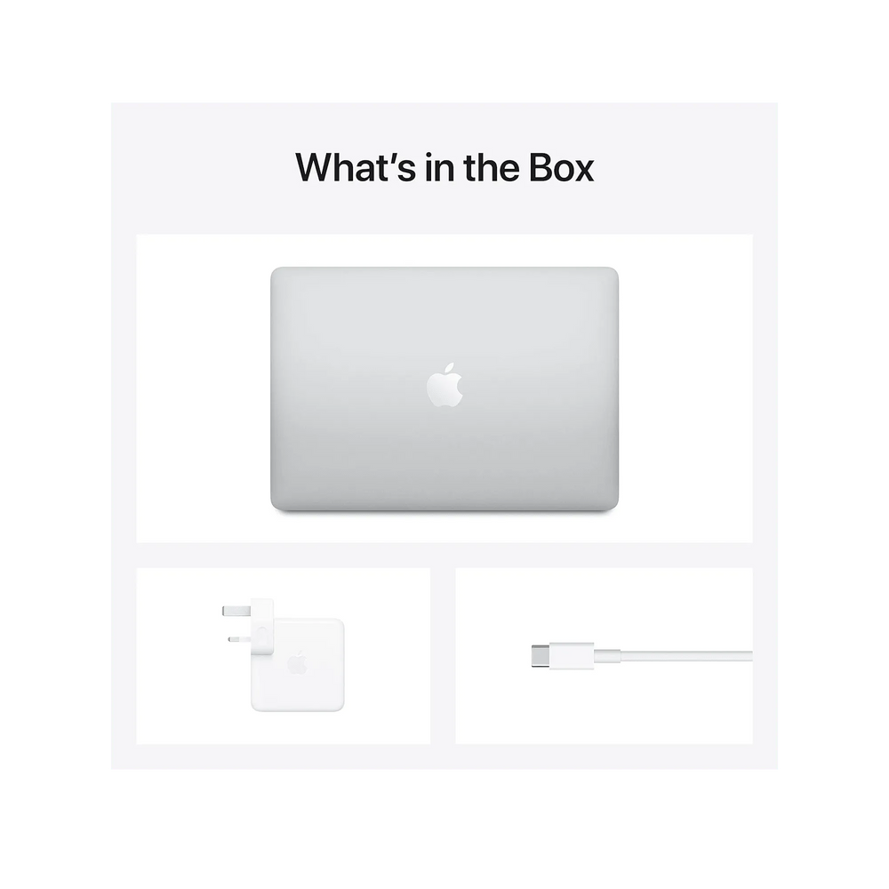 MacBook Air 13-inch (2020) – M1 Chip, 8‑Core CPU & 7‑Core GPU, 8GB RAM, 256GB SSD – Model MGN93 (Silver, English Keyboard) - alAsil MacBook Air 13-inch (2020) – M1 Chip, 8‑Core CPU & 7‑Core GPU, 8GB RAM, 256GB SSD – Model MGN93 (Silver, English Keyboard) 45676e-4.myshopify.com Apple MacBook Air 13-inch (2020) – M1 Chip, 8‑Core CPU & 7‑Core GPU, 8GB RAM, 256GB SSD – Model MGN93 (Silver, English Keyboard) 45676e-4.myshopify.com Apple