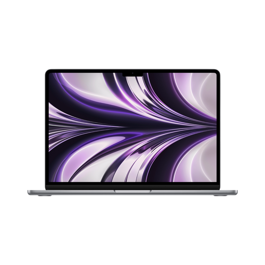 MacBook Air 13.6-inch MLXW3 : M2 chip with 8-core CPU and 8-core GPU, 8GB RAM, 256GB, Space Gray English Keyboard