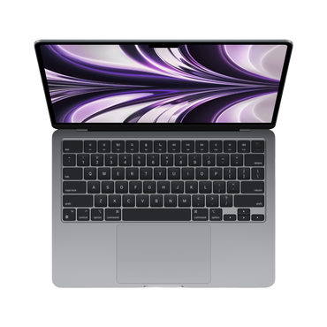 MacBook Air 13.6-inch MLXW3 : M2 chip with 8-core CPU and 8-core GPU, 8GB RAM, 256GB, Space Gray English Keyboard