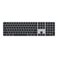 Apple Magic Keyboard with Touch ID and Numeric Keypad - US English, Black Keys - MMMR3