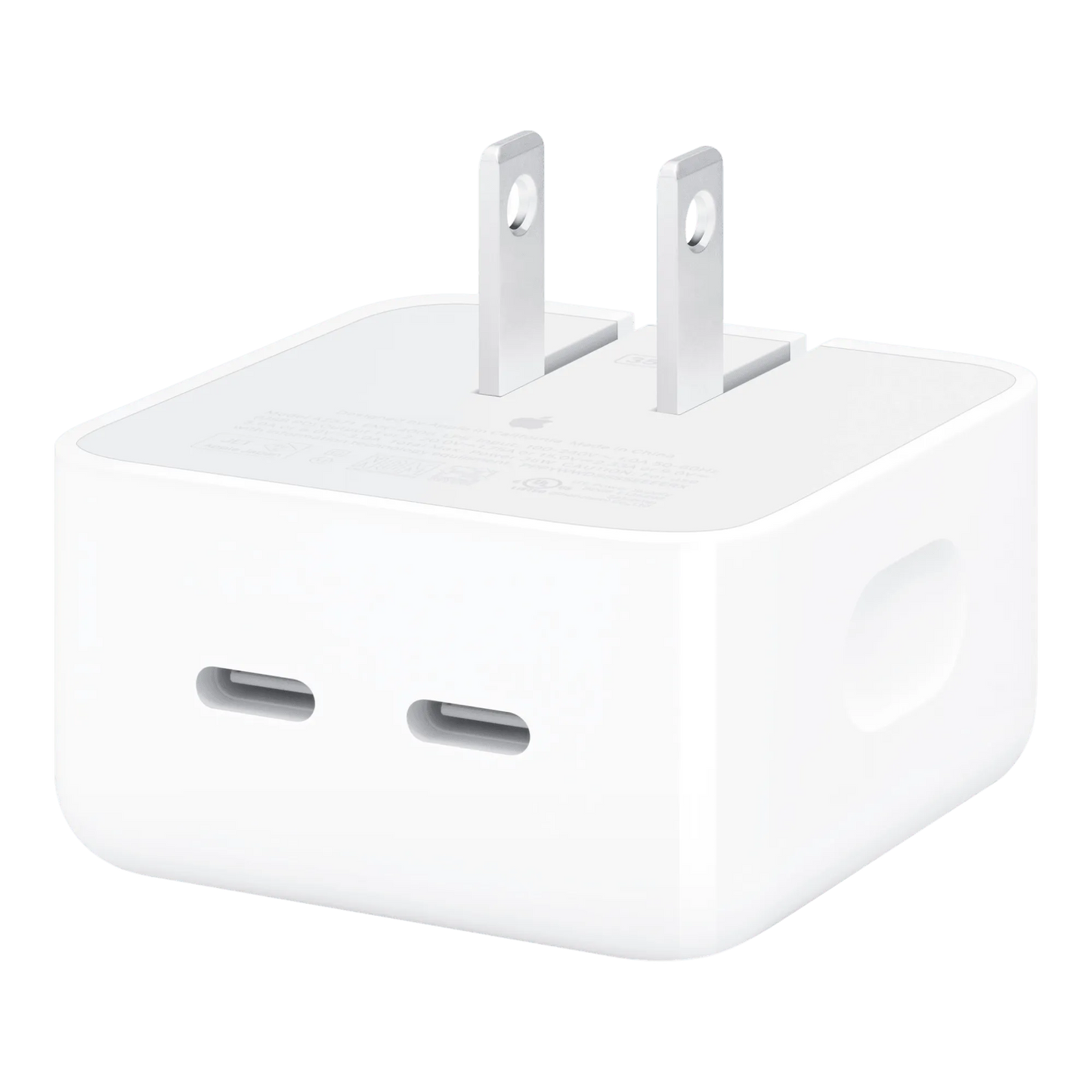 35W Dual USB-C Port Compact Power Adapter - alAsil 35W Dual USB-C Port Compact Power Adapter (MNWM3) 45676e-4.myshopify.com Apple 35W Dual USB-C Port Compact Power Adapter (MNWM3) 45676e-4.myshopify.com Apple