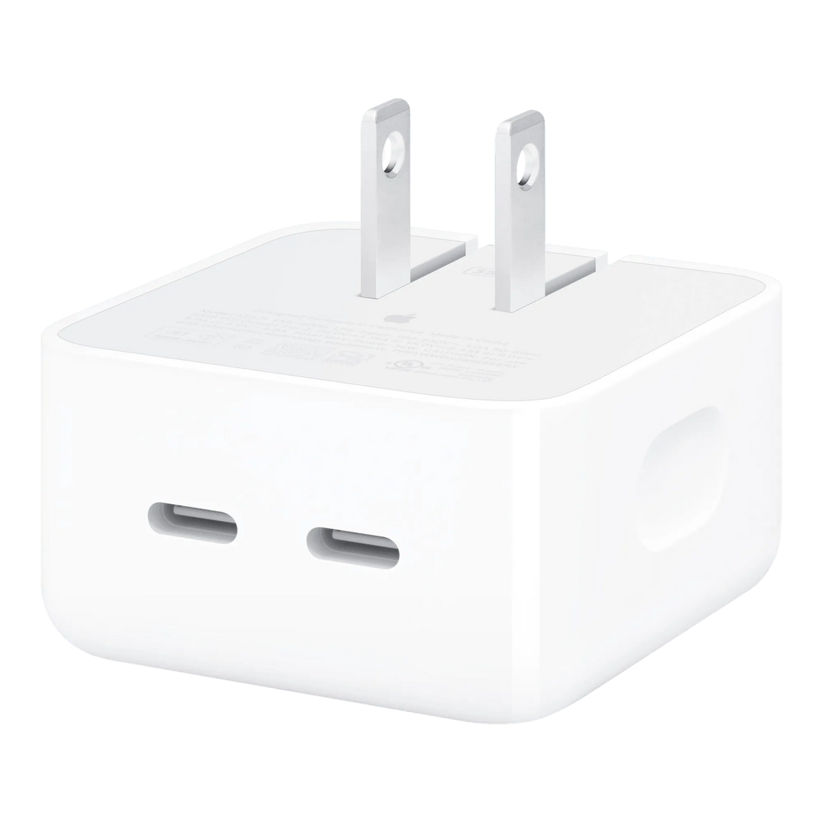35W Dual USB-C Port Compact Power Adapter (MNWM3) – Apple