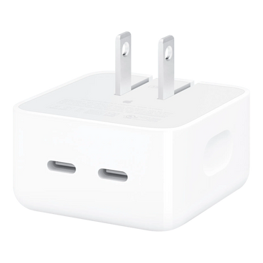 35W Dual USB-C Port Compact Power Adapter - alAsil 35W Dual USB-C Port Compact Power Adapter (MNWM3) 45676e-4.myshopify.com Apple 35W Dual USB-C Port Compact Power Adapter (MNWM3) 45676e-4.myshopify.com Apple