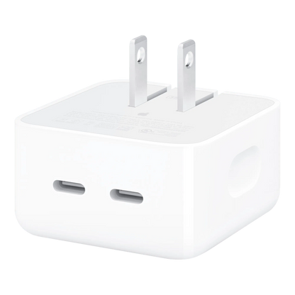 35W Dual USB-C Port Compact Power Adapter - alAsil 35W Dual USB-C Port Compact Power Adapter (MNWM3) 45676e-4.myshopify.com Apple 35W Dual USB-C Port Compact Power Adapter (MNWM3) 45676e-4.myshopify.com Apple
