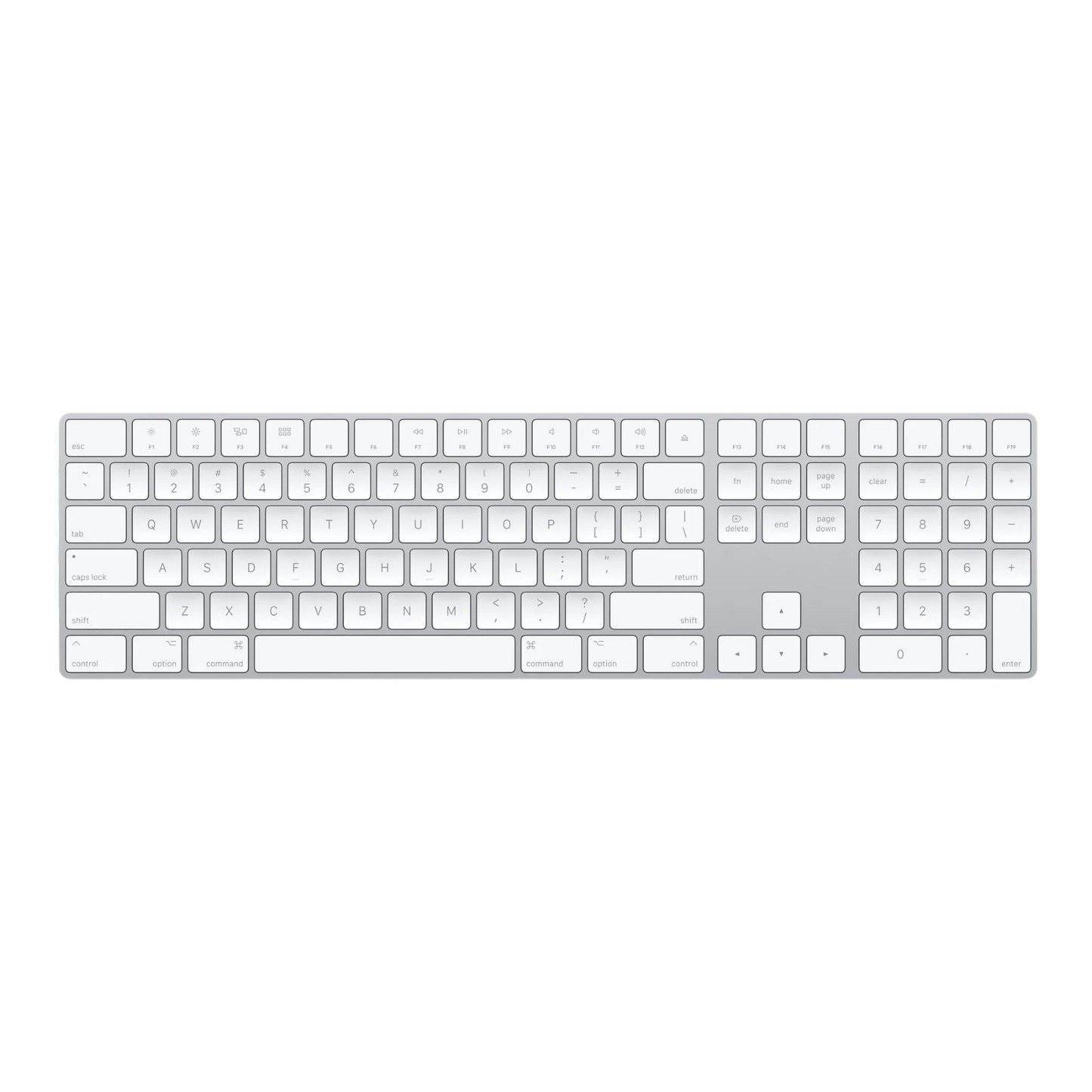 Apple Magic Keyboard with Numeric Keypad White USB-C | alAsil