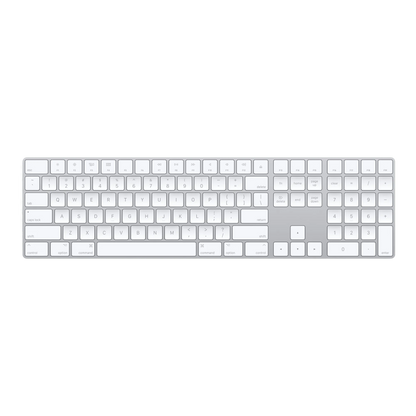 Apple Magic Keyboard with Numeric Keypad White USB-C | alAsil