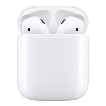 AirPods 2nd Gen Lightning earbuds and charging case