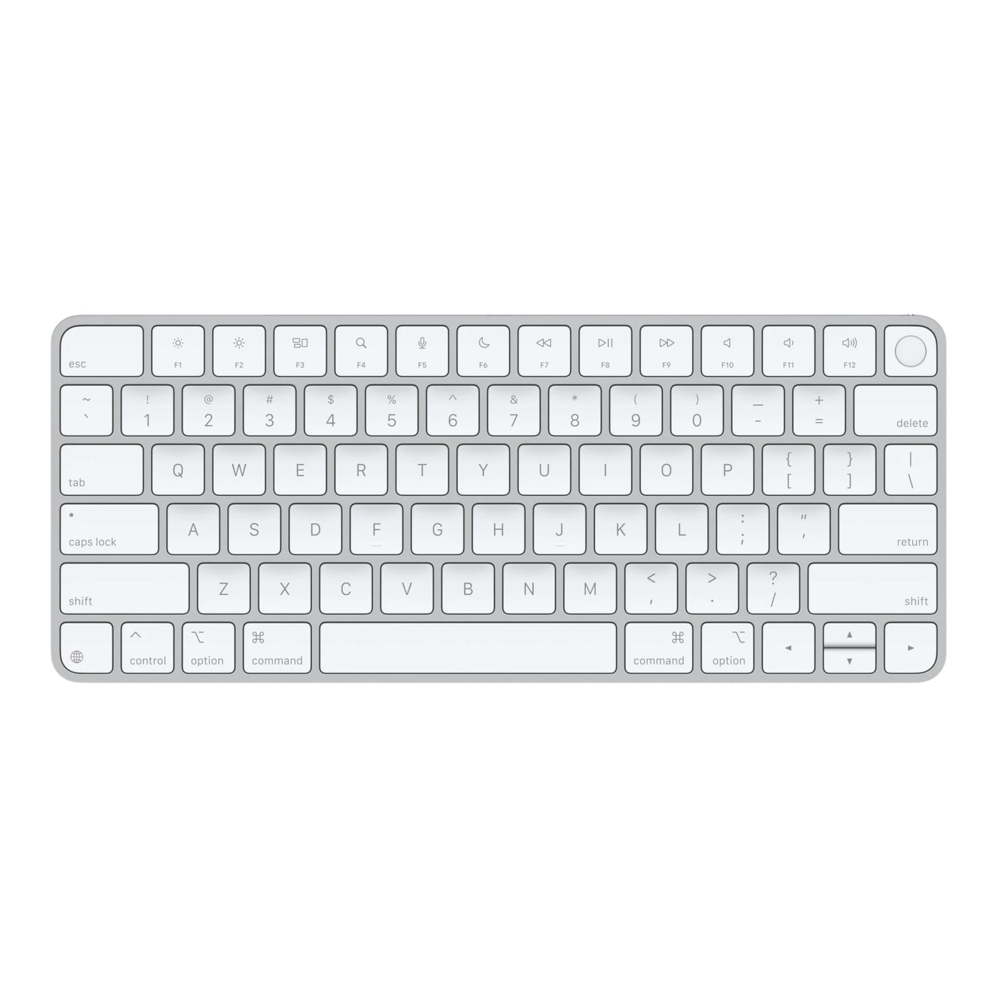 Apple Magic Keyboard with Touch ID for Mac models with Apple silicon (USB-C) White MXCK3 | alAsil