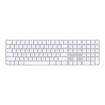 Apple Magic Keyboard with Touch ID and Numeric Keypad for Mac models with Apple silicon (USB-C) White MXK73 | alAsil