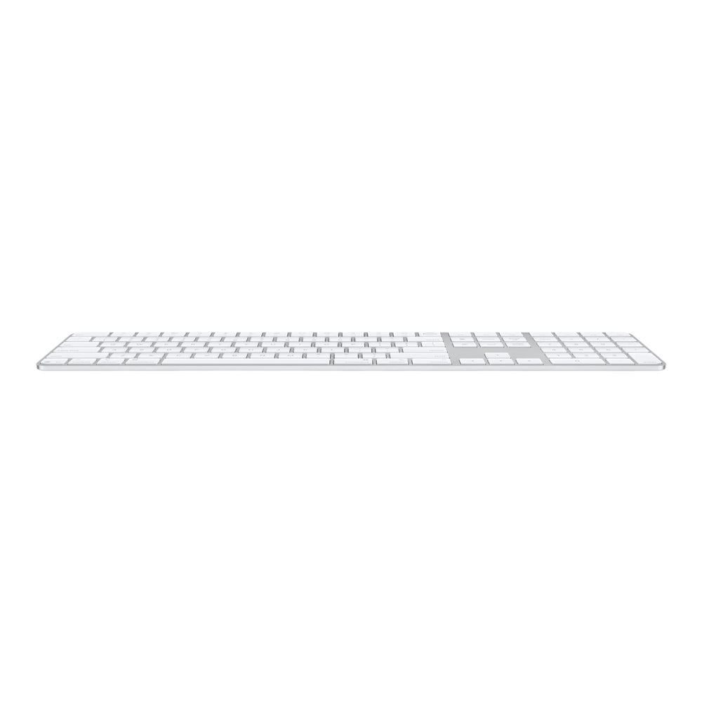 Apple Magic Keyboard with Touch ID and Numeric Keypad for Mac models with Apple silicon (USB-C) White MXK73 | alAsil