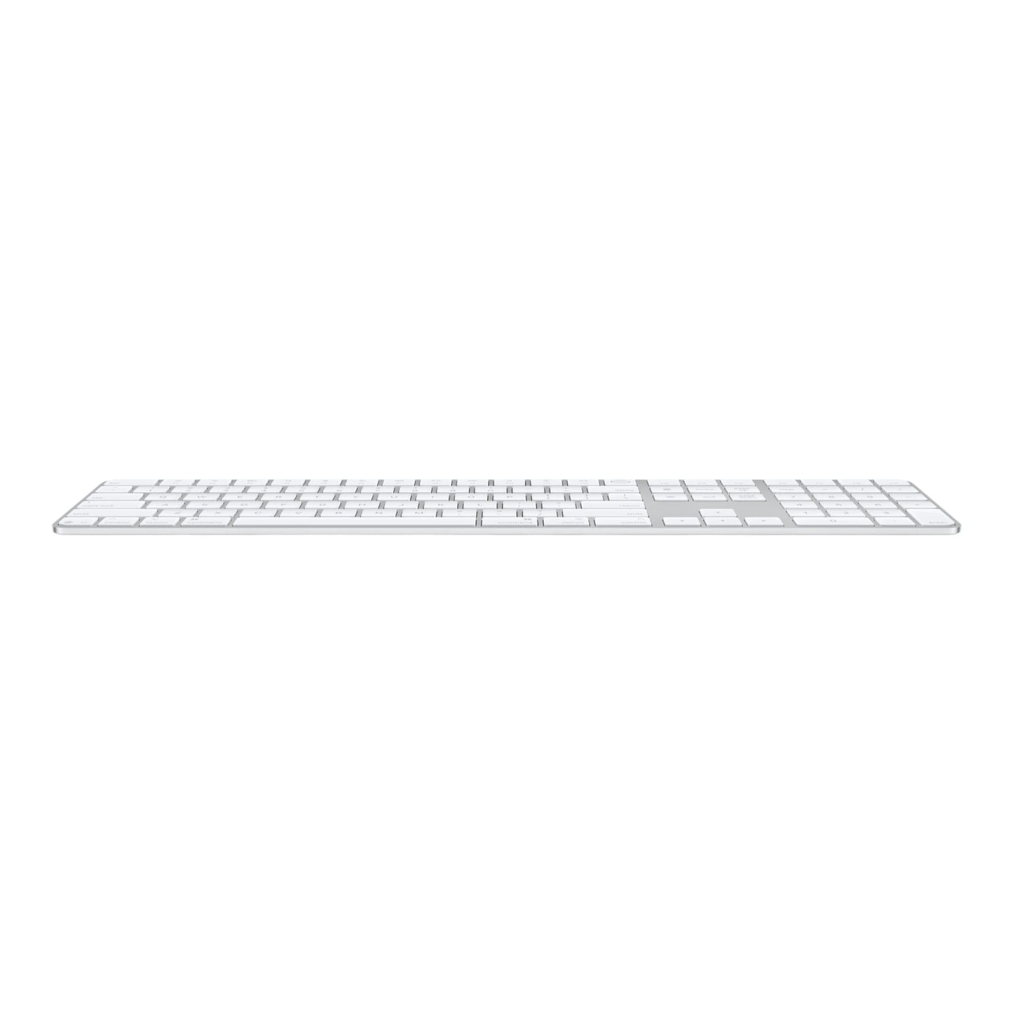 Apple Magic Keyboard with Touch ID and Numeric Keypad for Mac models with Apple silicon (USB-C) White MXK73 | alAsil